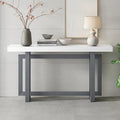 Console Minimaliste avec Plateau Effet Béton
