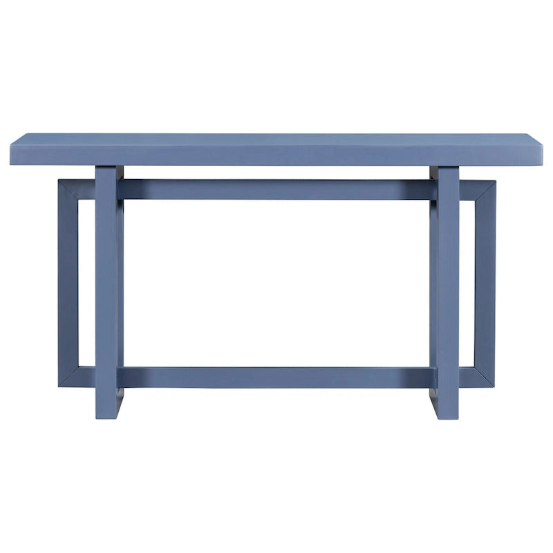 Console Minimaliste avec Plateau Effet Béton