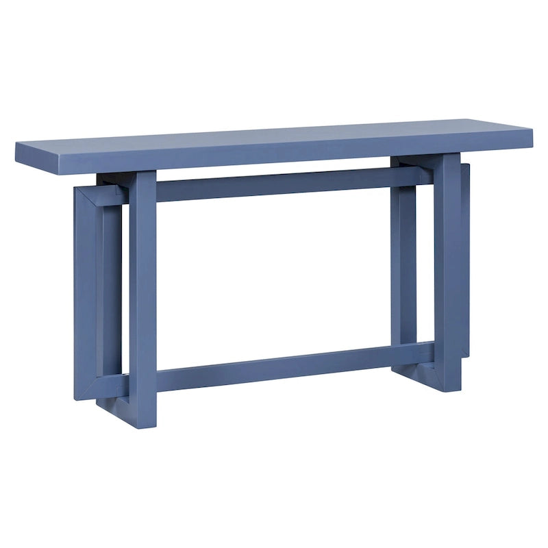 Console Minimaliste avec Plateau Effet Béton