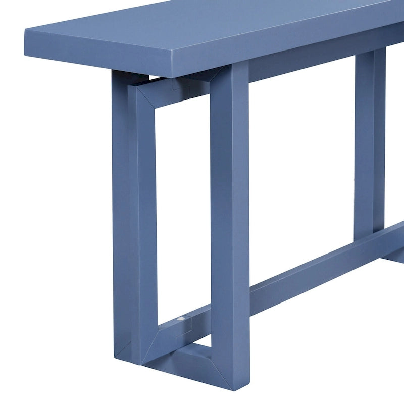 Console Minimaliste avec Plateau Effet Béton