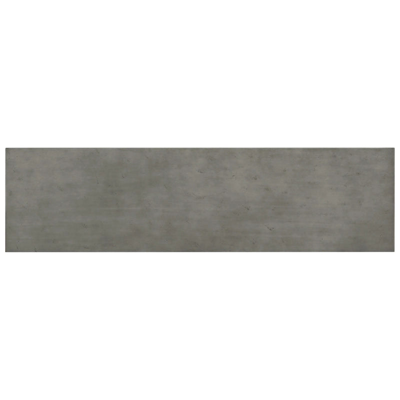 Console Minimaliste avec Plateau Effet Béton