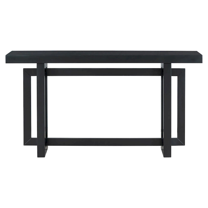 Console Minimaliste avec Plateau Effet Béton