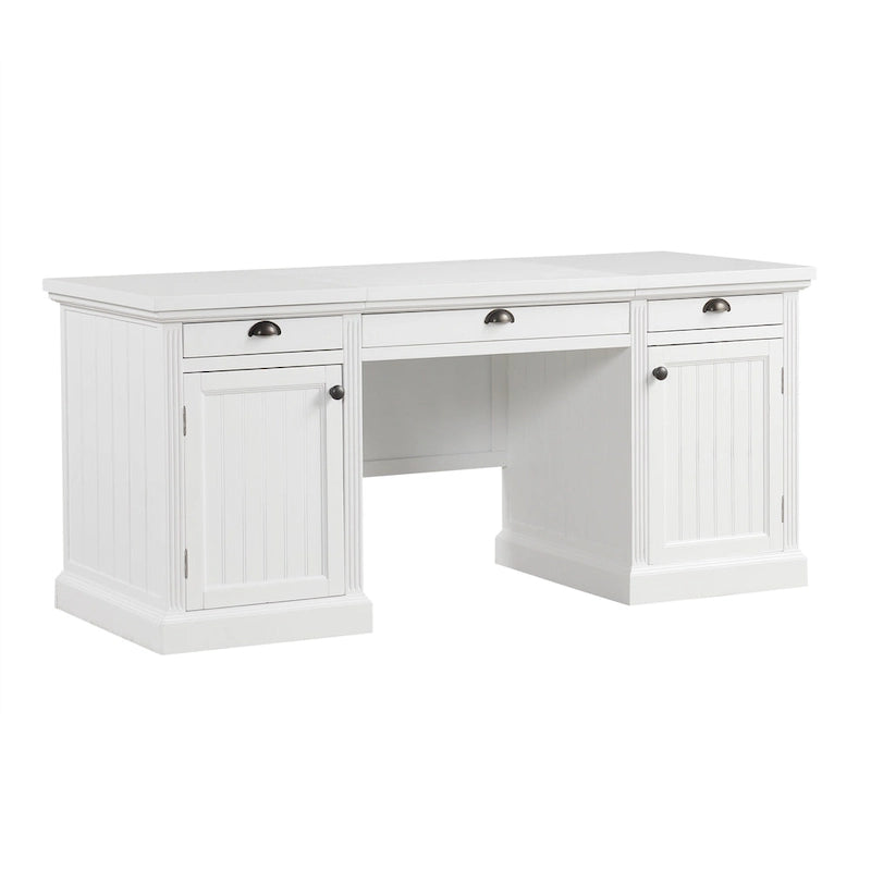 Bureau avec étagères superposées — Style Mid-Century