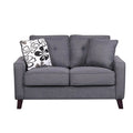 Lillana Linen Upholstered Tufted Loveseat