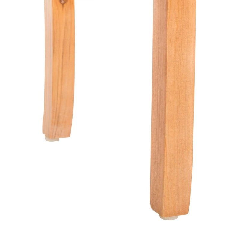 Table d'appoint en orme de ferme française avec 2 tiroirs — 5 couleurs