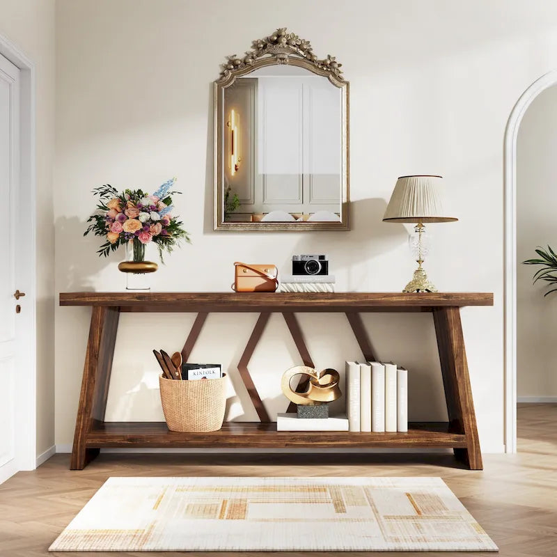 Grande console avec rangement — 180 cm