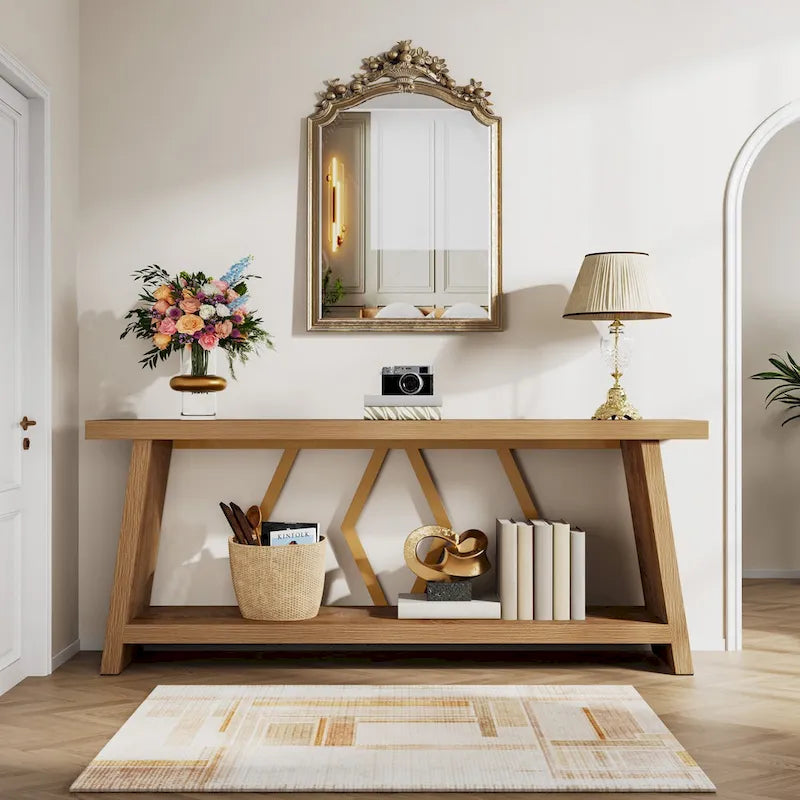 Grande console avec rangement — 180 cm