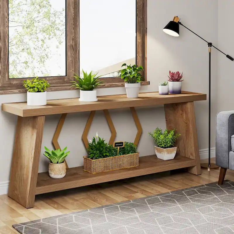 Grande console avec rangement — 180 cm