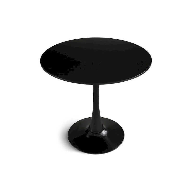 Table à manger ronde sur pied central — 80 cm, 2-4 places